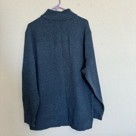 Tasso Elba Men’s Blue Sweater Mock Neck Sz XXL - Picture 3 of 8